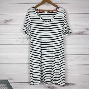 Boden Women's Imogen Jersey Striped‎ Modal Cotton Dress Size 8P